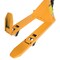 Vestil Steel Mini Hand Pallet Truck Fold Down 45 In. x 15 In. x 45 In. 1100 Lb. Capacity Yellow PM1-1532-MINI-FD - alternate 7